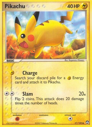 Pikachu (EX Power Keepers 57/108)