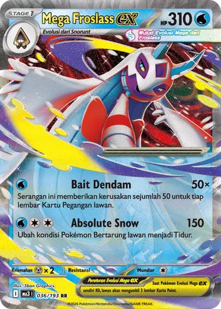 Mega Froslass ex (MEGA Dream ex 036/193)