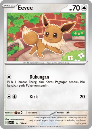 Eevee (Black Shine 141/170)