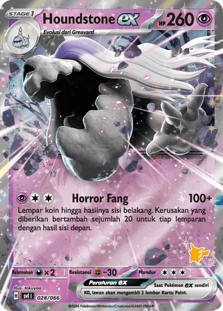 Houndstone ex (Trainers Camp 028/066)