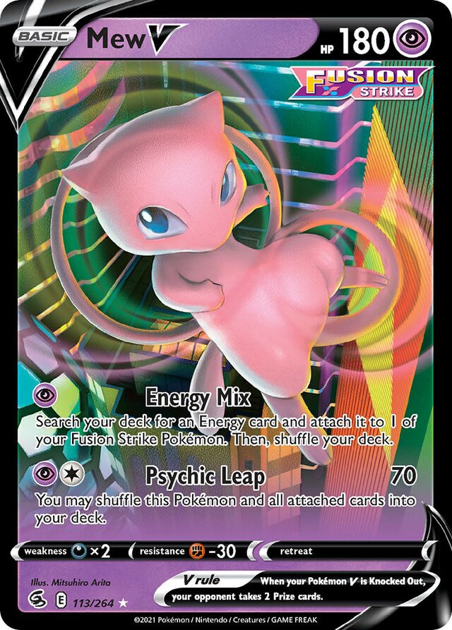 113/264 MewV FST Ultra-Rare Rare