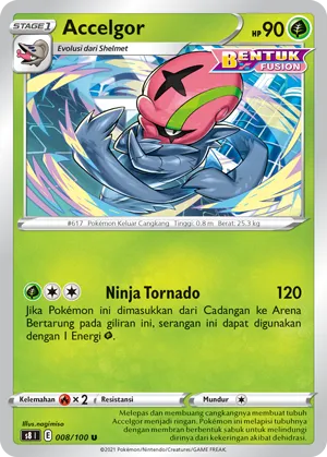 Accelgor (Fusion Arts 008/100)