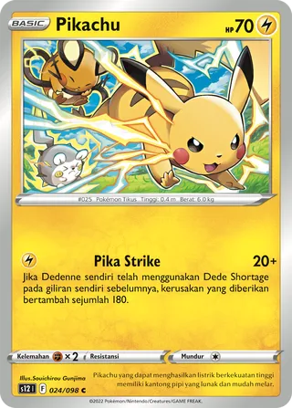 Pikachu (Paradigm Trigger 024/098)