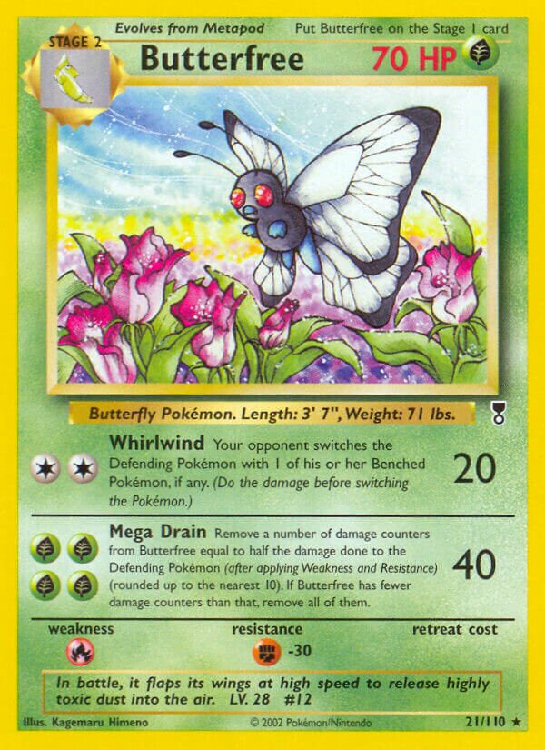 21/110 Butterfree LC Rare