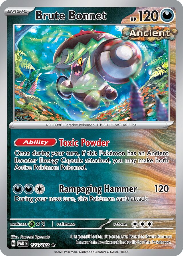 Brute Bonnet Paradox Rift 123/182 Rare