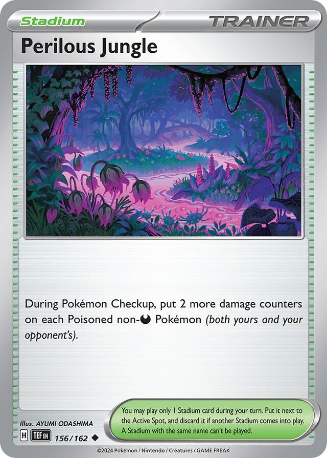 156/162 Perilous Jungle TEF Uncommon