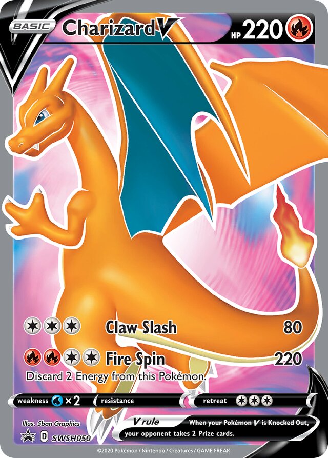 SWSH050 CharizardV SSP PROMO