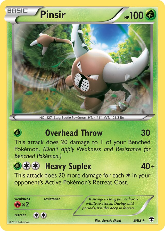 Pinsir Generations 9/83 Rare