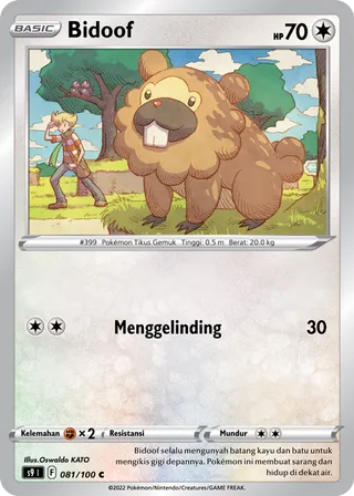 Bidoof (Star Birth 081/100)