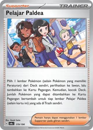 Paldean Student (Shiny Treasure ex 179/190)