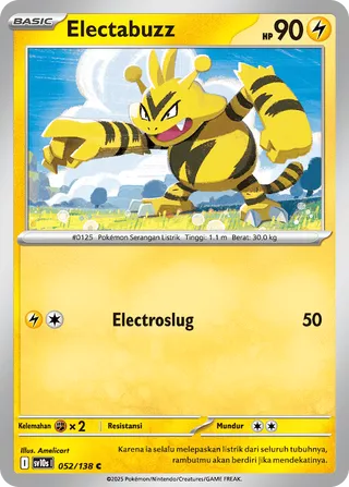 Electabuzz (Presence of Champions 052/138)