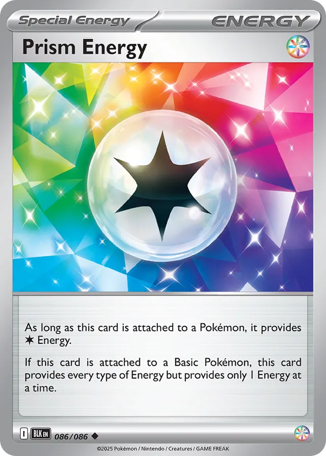 Prism Energy Black Bolt 086/086 Uncommon