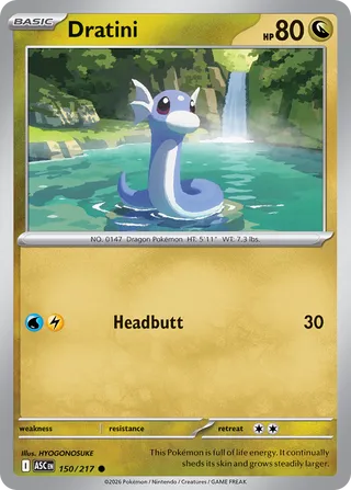 Dratini (Ascended Heroes 150/217)