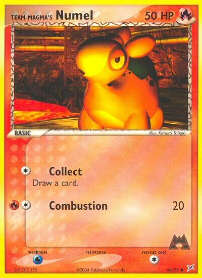 64/95 Team Magma's Numel MA Common