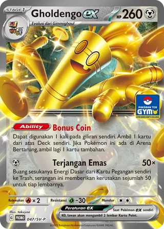 Gholdengo ex (Scarlet & Violet Promos 047/SV-P)