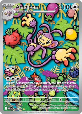 Ambipom (Phantasmal Flames 107/094)