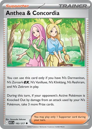 Anthea & Concordia (Ascended Heroes 182/217)