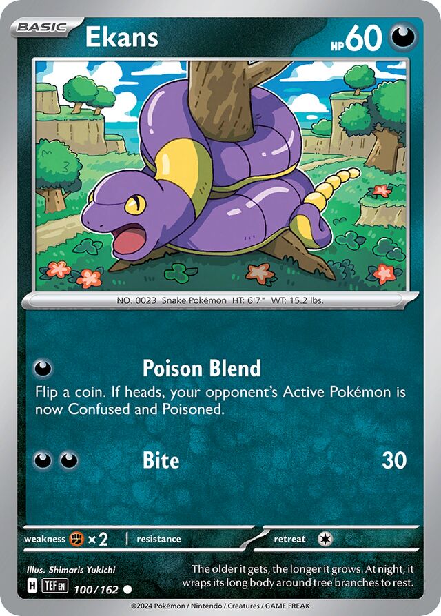 100/162 Ekans TEF Common