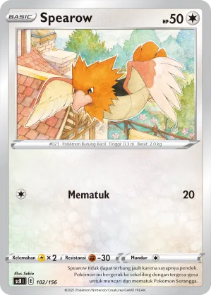 Spearow (Challenge V Starter Deck 102/156)