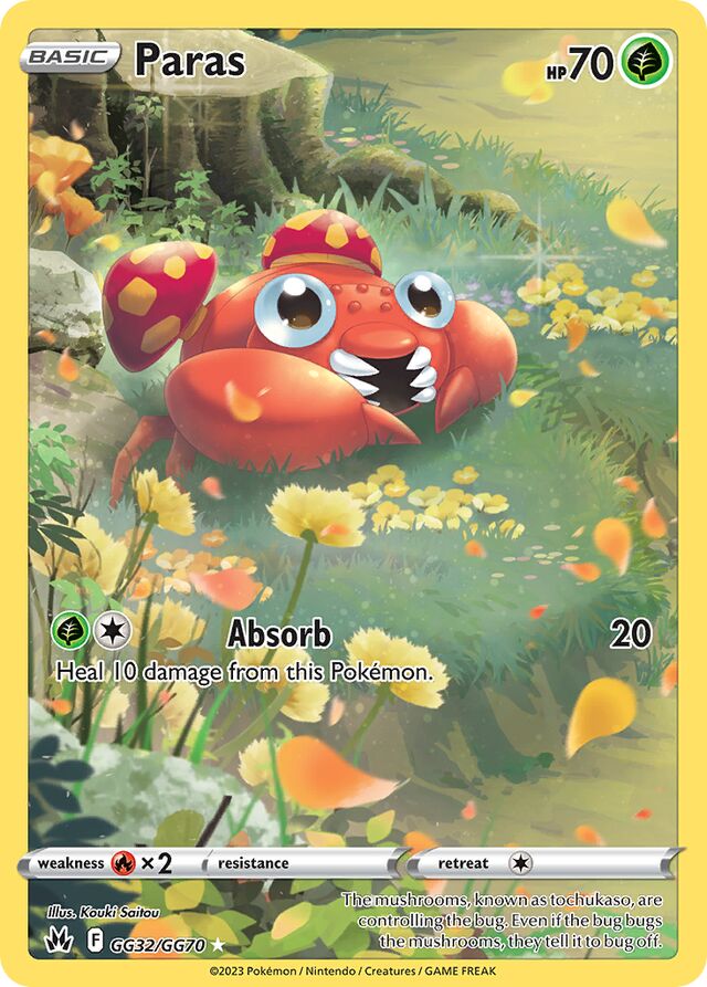 Paras (Crown Zenith GG32/GG70) (International TCG) – TCG