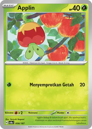 Applin (Terastal Festival ex 008/187)