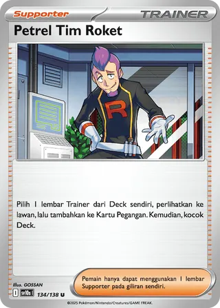 Team Rocket's Petrel (Presence of Champions 134/138)
