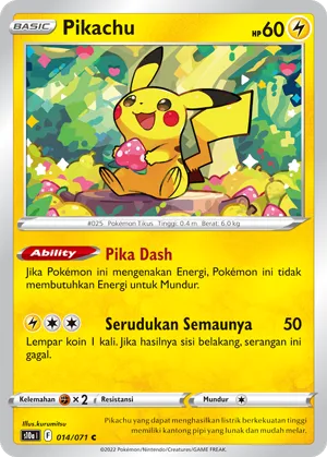 Pikachu (Dark Phantasma 014/071)