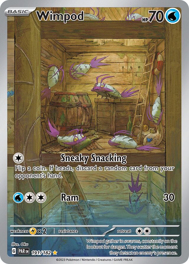 191/182 Wimpod PAR Illustration Rare