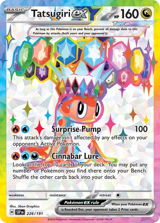Tatsugiri ex (Surging Sparks 226/191)