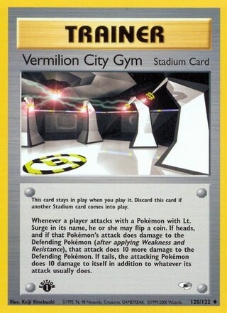 Vermilion City Gym (Gym Heroes 120/132)