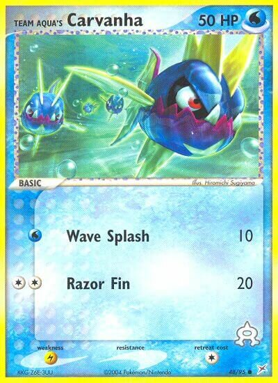 48/95 Team Aqua's Carvanha MA Common