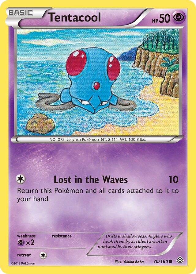Tentacool Primal Clash 70/160 Common
