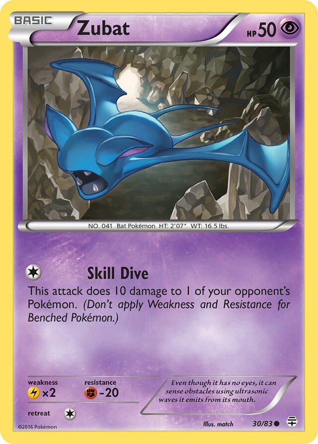 Zubat Generations 30/83 Common