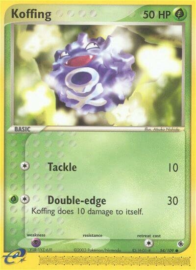 54/109 Koffing RS Common