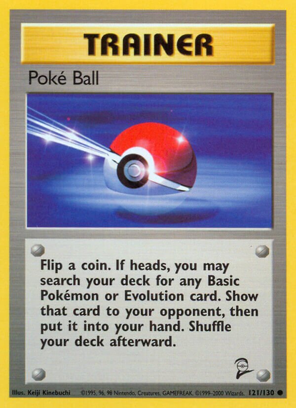 Poké Ball Base 2 121/130 Common