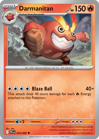 Darmanitan (Phantasmal Flames 016/094)