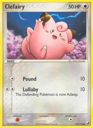Clefairy (EX Unseen Forces 53/115)