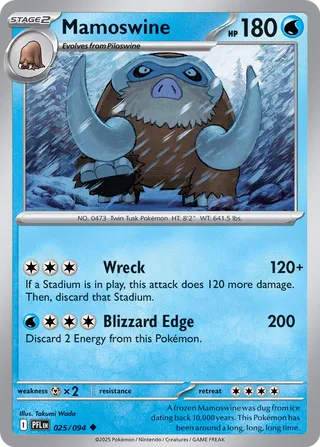 Mamoswine (Phantasmal Flames 025/094)