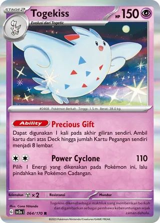 Togekiss (Black Shine 064/170)