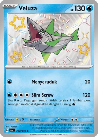 Veluza (Shiny Treasure ex 230/190)