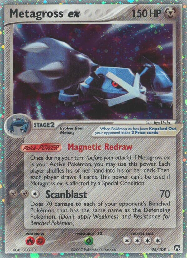 Metagross ex Power Keepers 95/108 Rare Holo ex