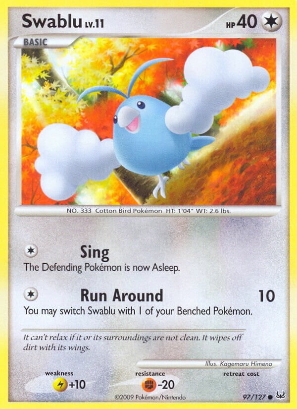 Swablu Platinum 97/127 Common