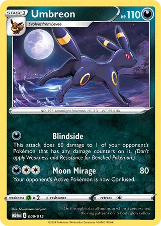 Umbreon (McDonald's Dragon Discovery 2024 009/015)