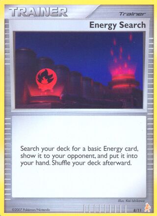 Energy Search (DP Trainer Kit (Lucario) 8/11)