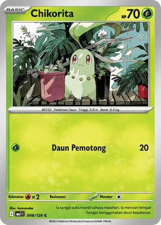 Chikorita (Mega Evolution 008/126)
