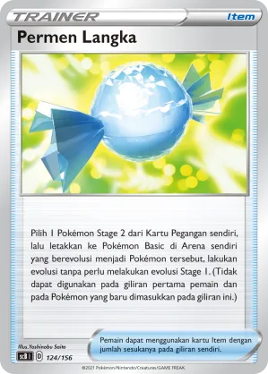 Rare Candy (Challenge V Starter Deck 124/156)