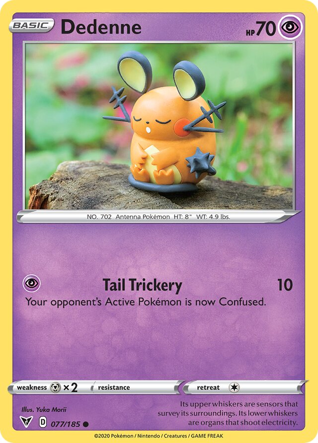 077/185 Dedenne VIV Common