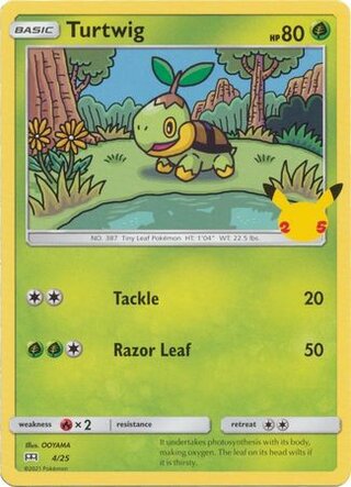 Chikorita (McDonald's Collection 2021 2/25) – TCG Collector