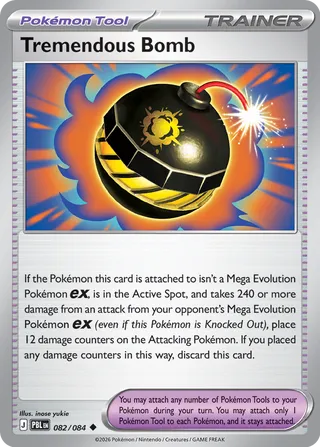 Tremendous Bomb (Pitch Black 082/084)