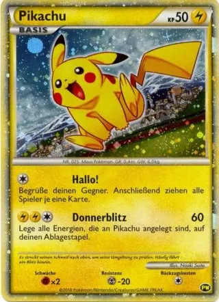 Pikachu (Pikachu World Collection No. 006)